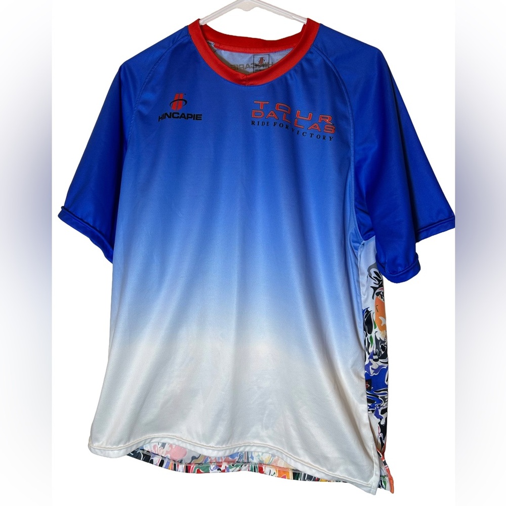 Hincapie‎ Blue and White Cycling Jersey